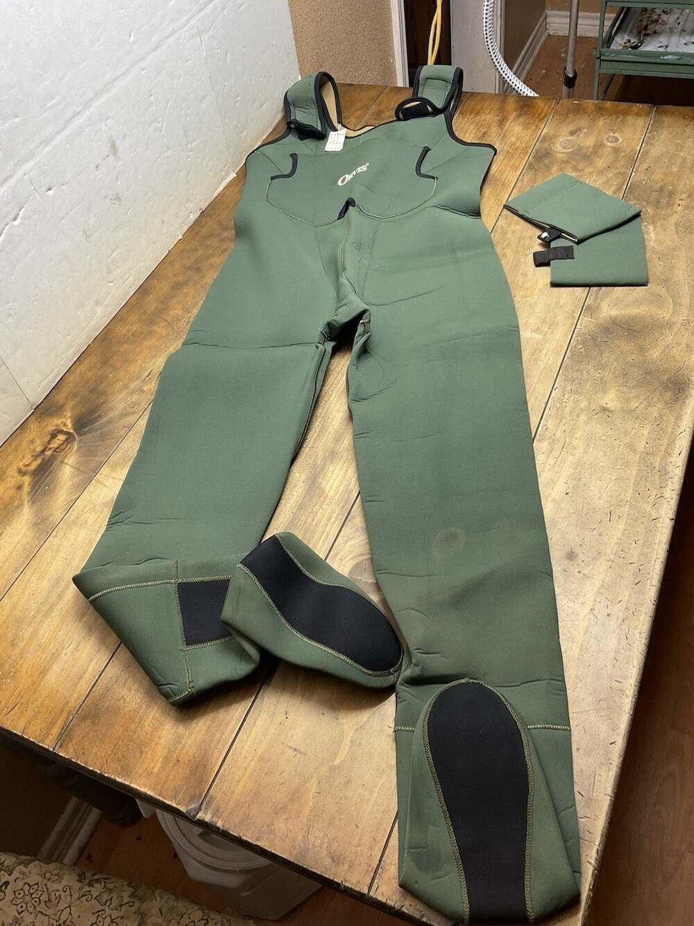 Orvis Neoprene Fishing Waders Mens Small Stocking Foot Outdoors Fly Fishing